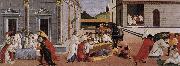 Sandro Botticelli Nobilo St. Maas three miracles Germany oil painting artist